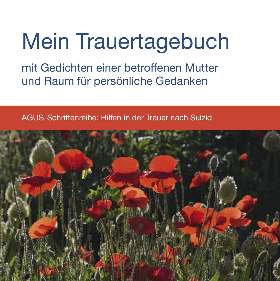 Foto von Titelseite Broschüre "Mein Trauertagebuch"